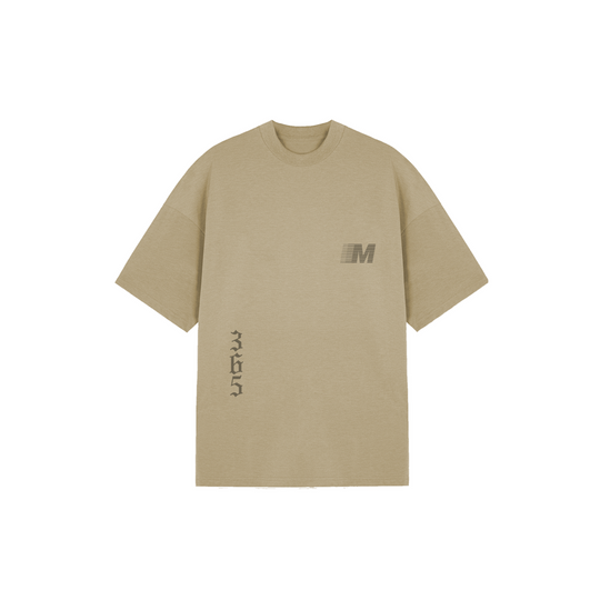 EVERYDAY HUSTLE PERFORMANCE TEE / SAND