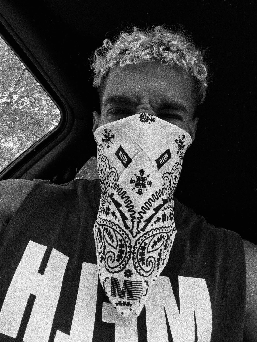 MFLH White Paisley Bandanna
