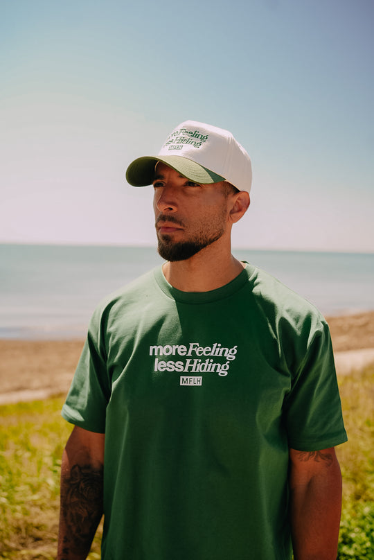 More Feelings Less Hiding Tee