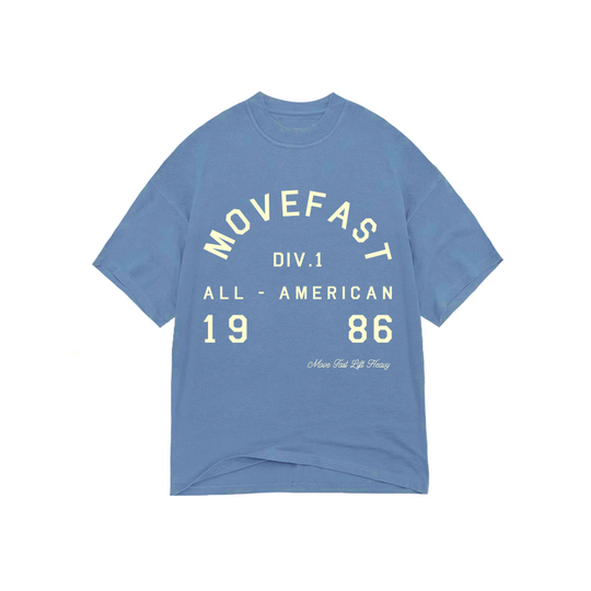 ALL AMERICAN DI TEE / WASHED DENIM