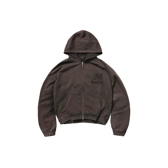 Move Fast Chocolate Hoodie