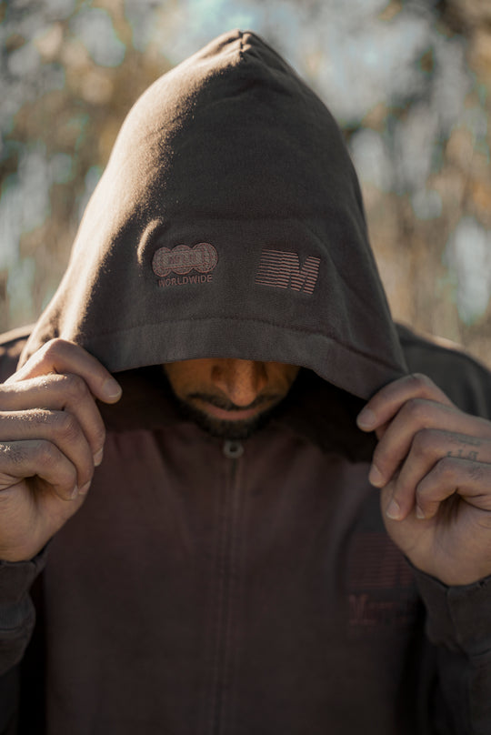 Move Fast Chocolate Hoodie