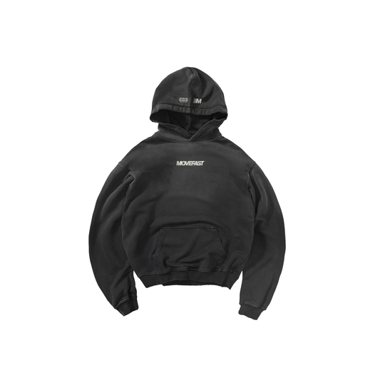 Move Fast Distressed Hoodie