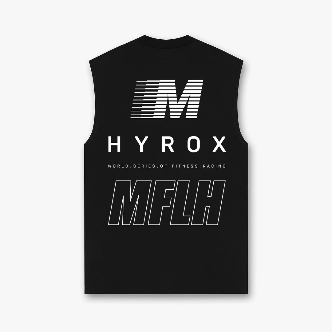 THE OFFICIAL MFLH x HYROX RACE DAY TANK