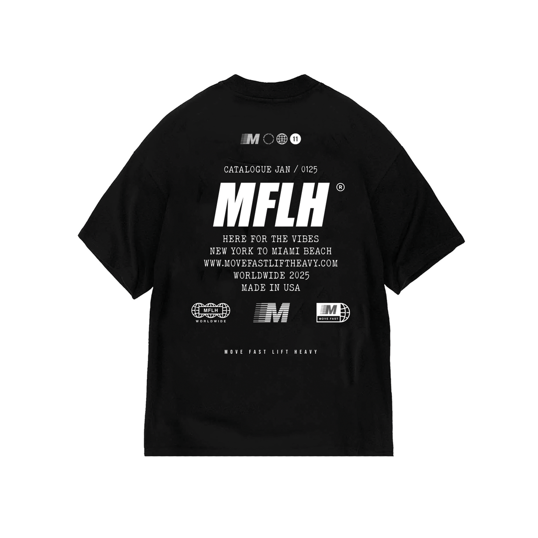 MFLH NYC2MIA TEE / BLACK