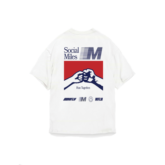 SOCIAL MILES TEE / RWB