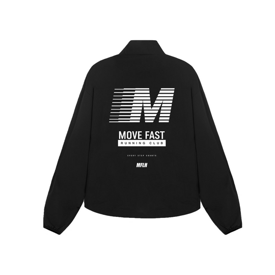 MFLH RUN CLUB TRACK JACKET / BLACK