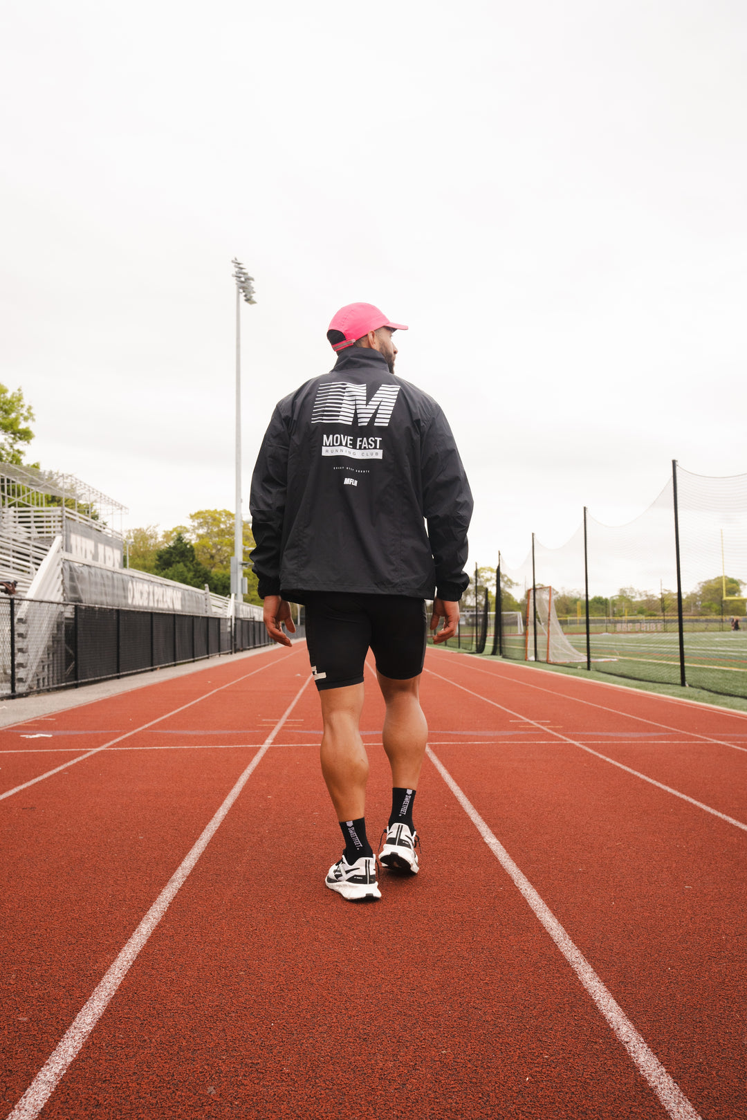 MFLH RUN CLUB TRACK JACKET / BLACK