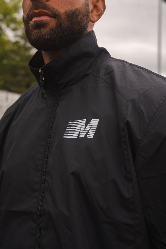 MFLH RUN CLUB TRACK JACKET / BLACK