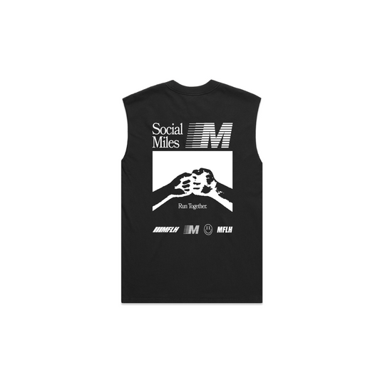 SOCIAL MILES TANK / BLACK